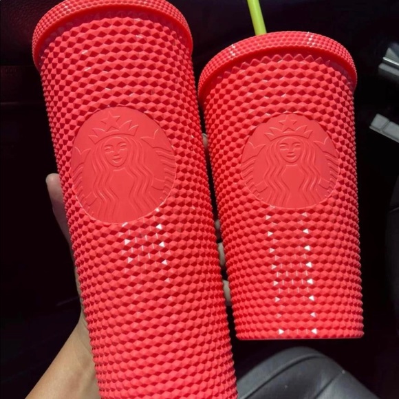 Starbucks Set June 2022 Release Venti and Grande Tumbler in DragonFruit - Picture 7 of 7